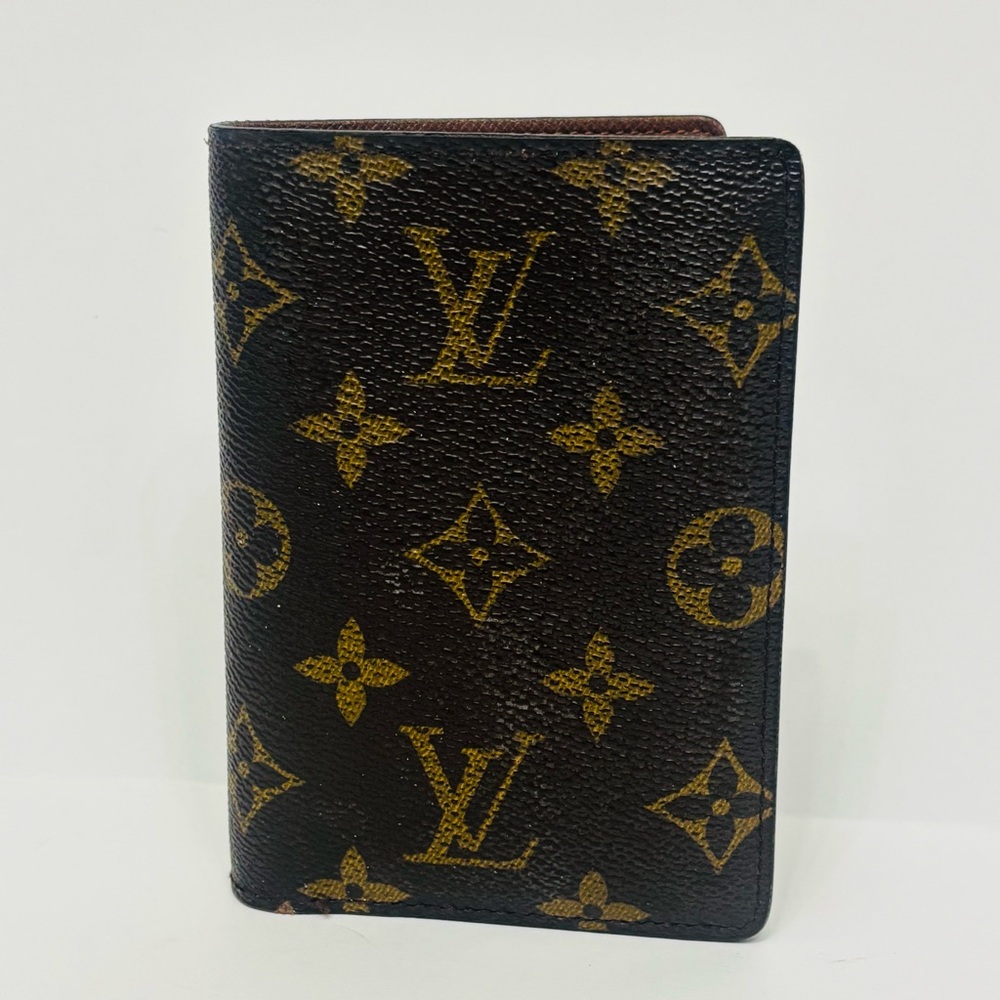 Louis Vuitton Monogram Bifold Card Holder Wallet Authentic w/ COA Made in France